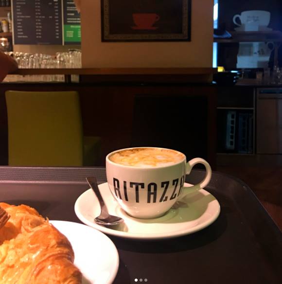 Visitamos o Café Ritazza em Genebra