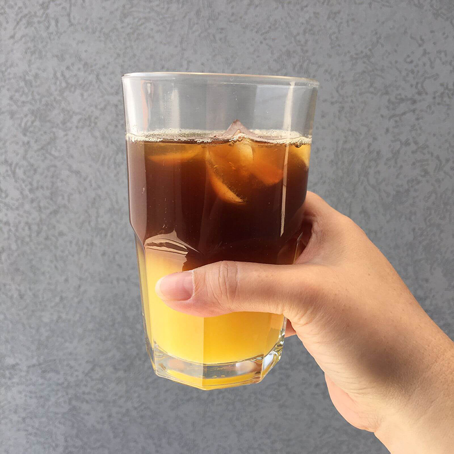 Café Gelado com Laranja